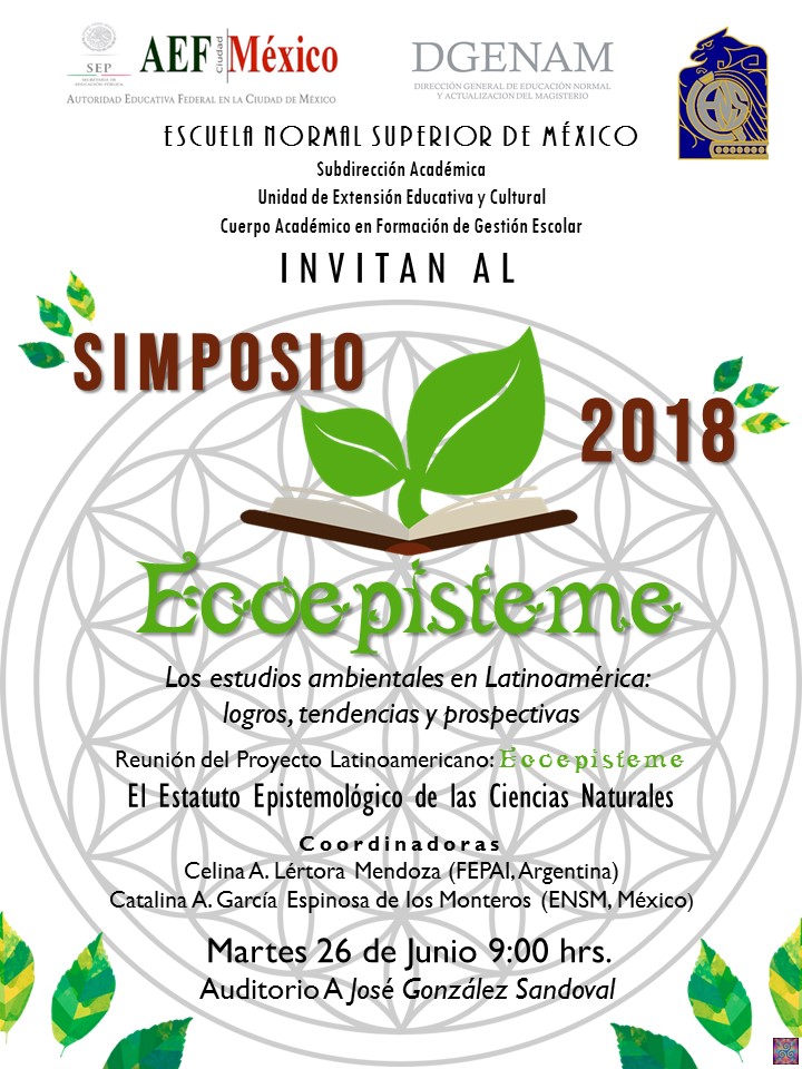 SIMPOSIO 2018 ECOEPISTEME